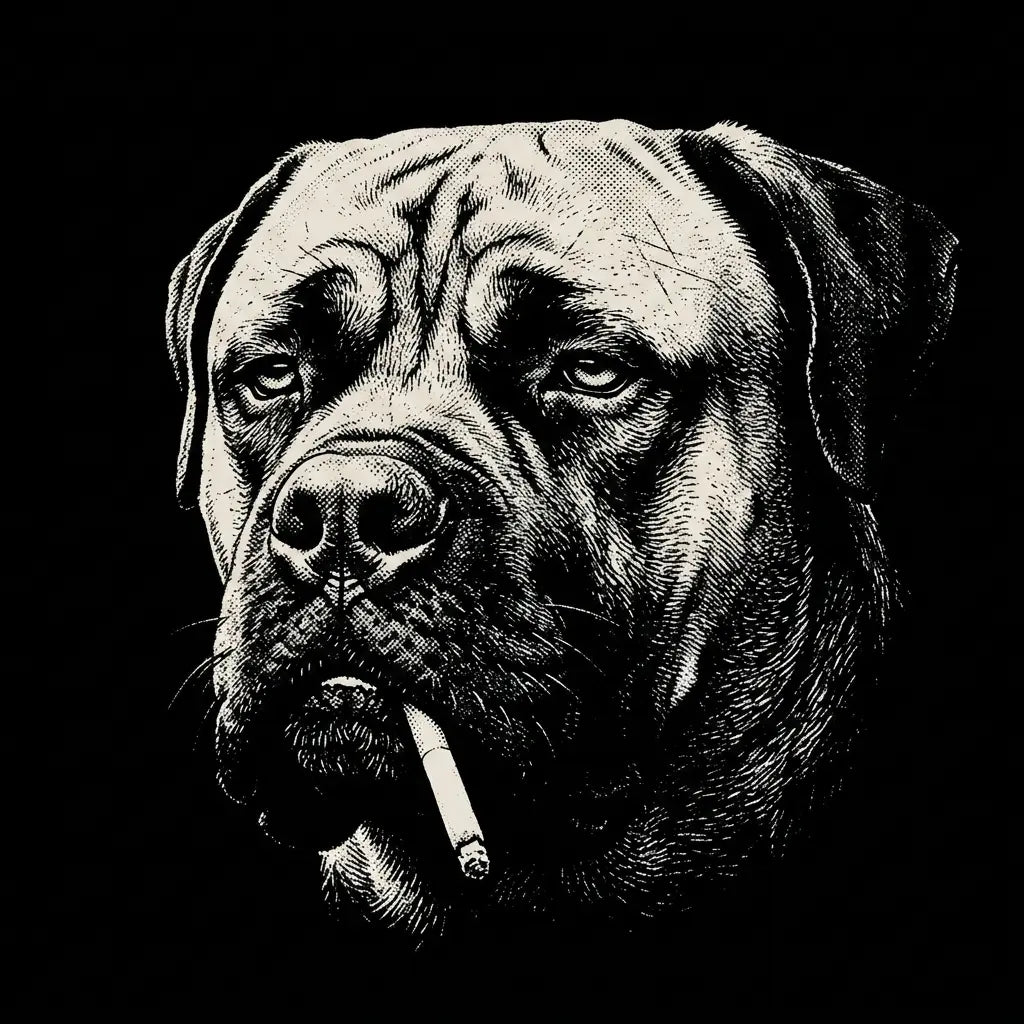 Comfort Colors Funny Vintage Smoking Dog Shirt, Retro Dog Lover Comfort Colors Tee Featuring Multiple Popular Breeds, Cool Canine Graphic T-Shirt, Unisex Pet Lover Gift, Funny Puppy Portrait Shirt for Dog Moms and Dog Dads, Trendy Animal Lover Apparel