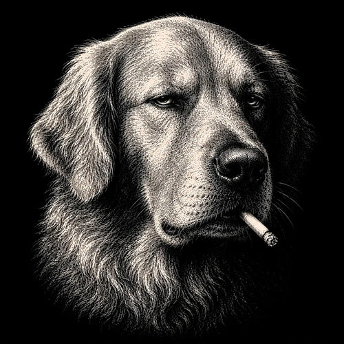 Comfort Colors Funny Vintage Smoking Dog Shirt, Retro Dog Lover Comfort Colors Tee Featuring Multiple Popular Breeds, Cool Canine Graphic T-Shirt, Unisex Pet Lover Gift, Funny Puppy Portrait Shirt for Dog Moms and Dog Dads, Trendy Animal Lover Apparel
