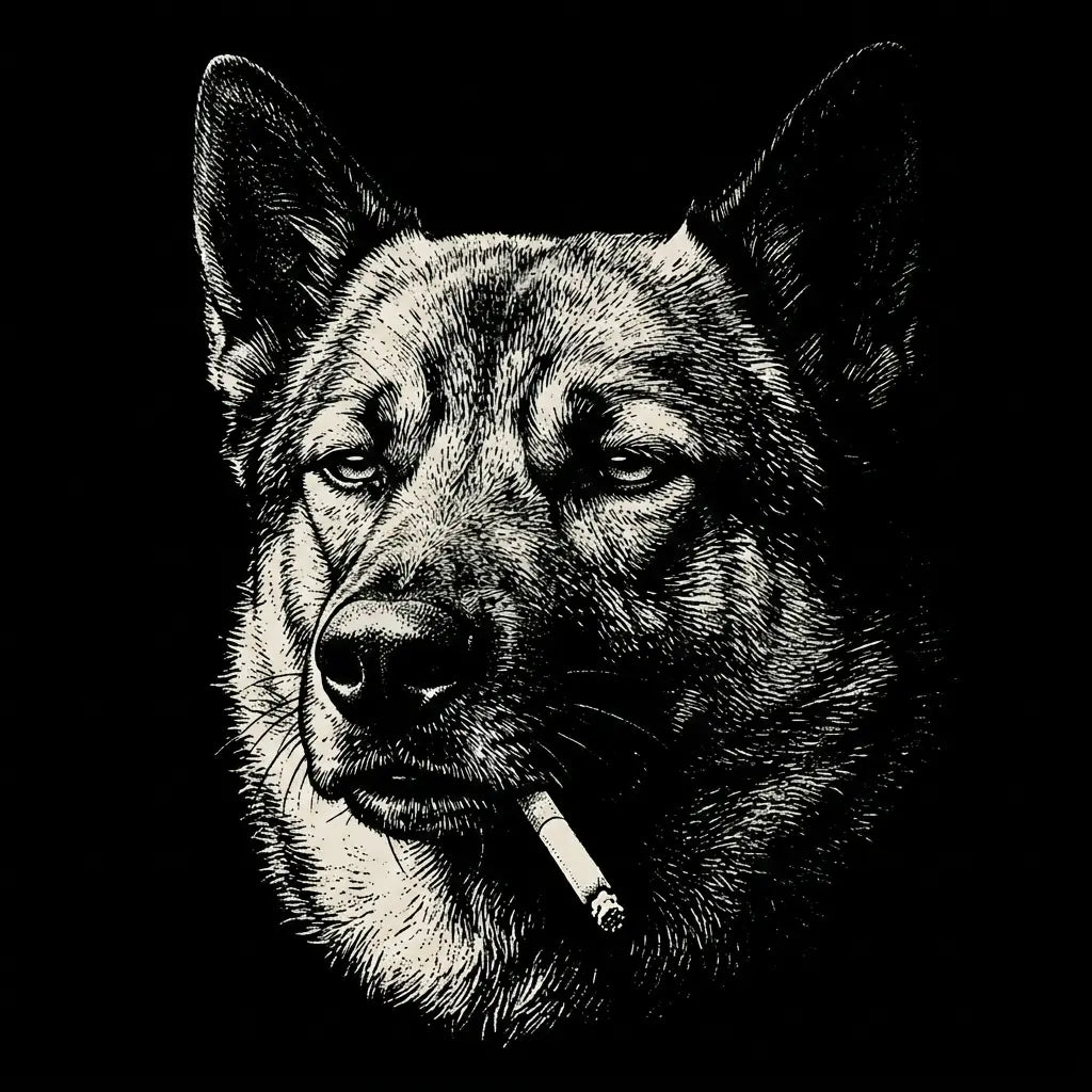 Comfort Colors Funny Vintage Smoking Dog Shirt, Retro Dog Lover Comfort Colors Tee Featuring Multiple Popular Breeds, Cool Canine Graphic T-Shirt, Unisex Pet Lover Gift, Funny Puppy Portrait Shirt for Dog Moms and Dog Dads, Trendy Animal Lover Apparel