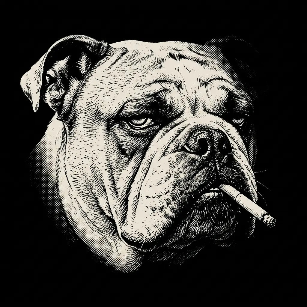 Comfort Colors Funny Vintage Smoking Dog Shirt, Retro Dog Lover Comfort Colors Tee Featuring Multiple Popular Breeds, Cool Canine Graphic T-Shirt, Unisex Pet Lover Gift, Funny Puppy Portrait Shirt for Dog Moms and Dog Dads, Trendy Animal Lover Apparel