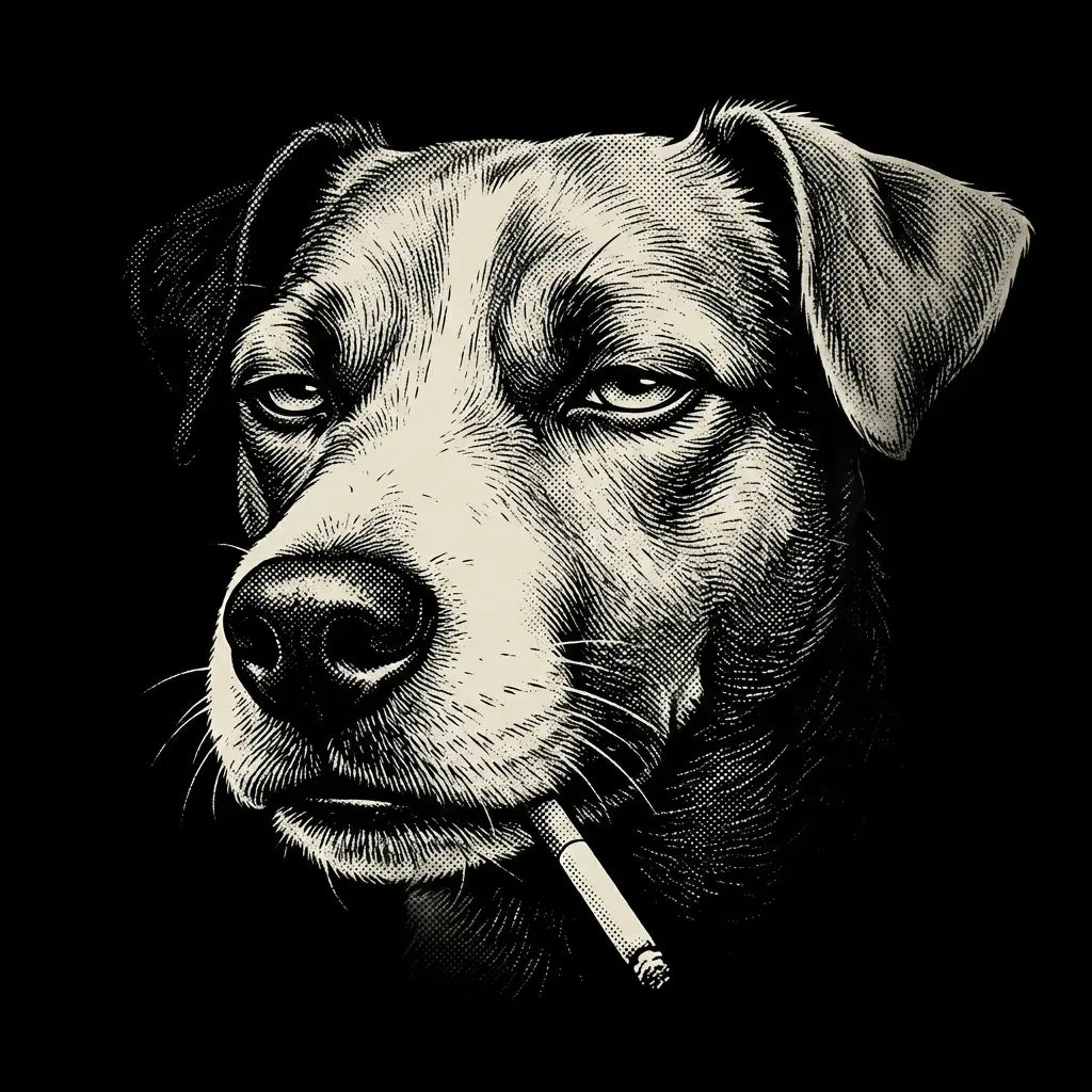 Comfort Colors Funny Vintage Smoking Dog Shirt, Retro Dog Lover Comfort Colors Tee Featuring Multiple Popular Breeds, Cool Canine Graphic T-Shirt, Unisex Pet Lover Gift, Funny Puppy Portrait Shirt for Dog Moms and Dog Dads, Trendy Animal Lover Apparel