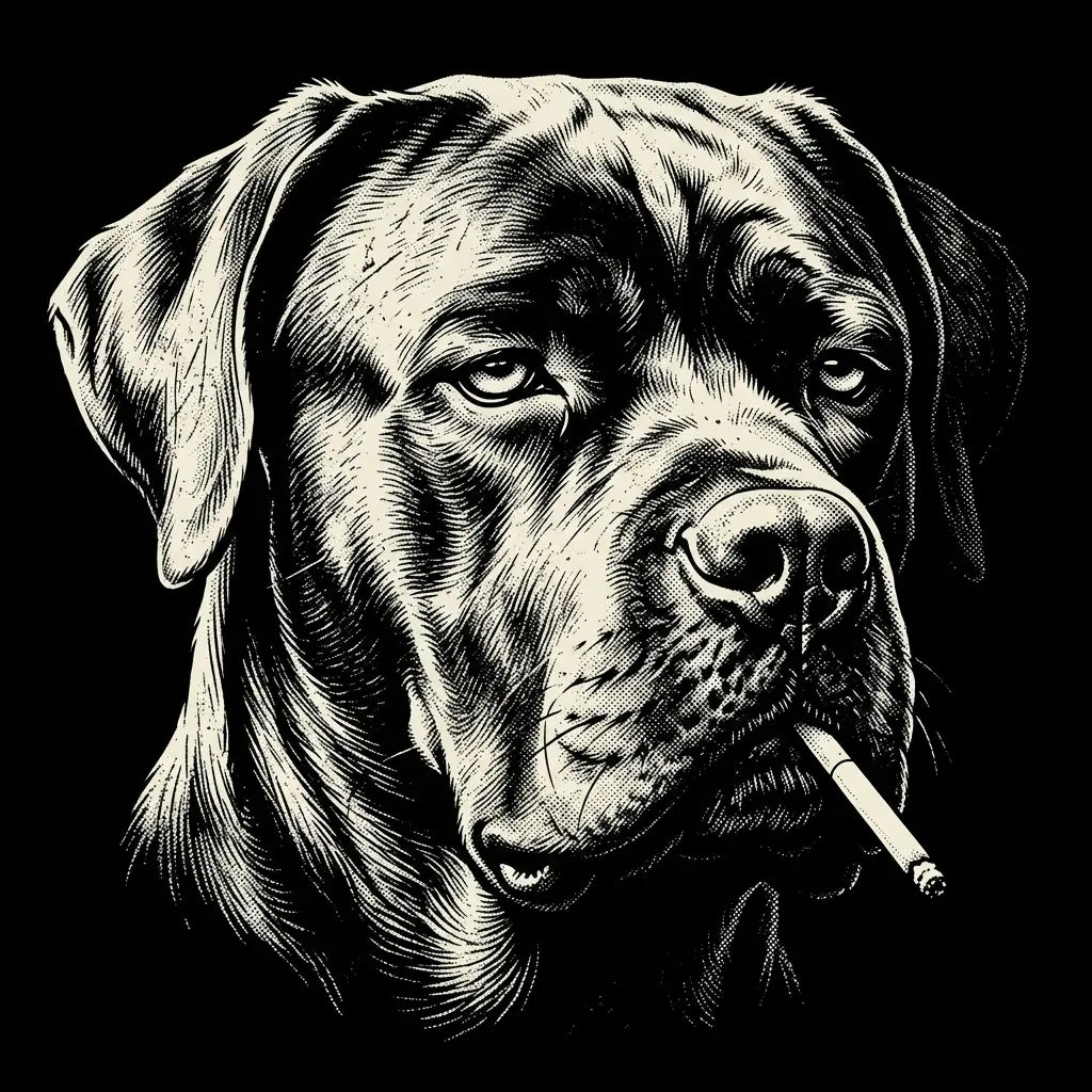 Comfort Colors Funny Vintage Smoking Dog Shirt, Retro Dog Lover Comfort Colors Tee Featuring Multiple Popular Breeds, Cool Canine Graphic T-Shirt, Unisex Pet Lover Gift, Funny Puppy Portrait Shirt for Dog Moms and Dog Dads, Trendy Animal Lover Apparel
