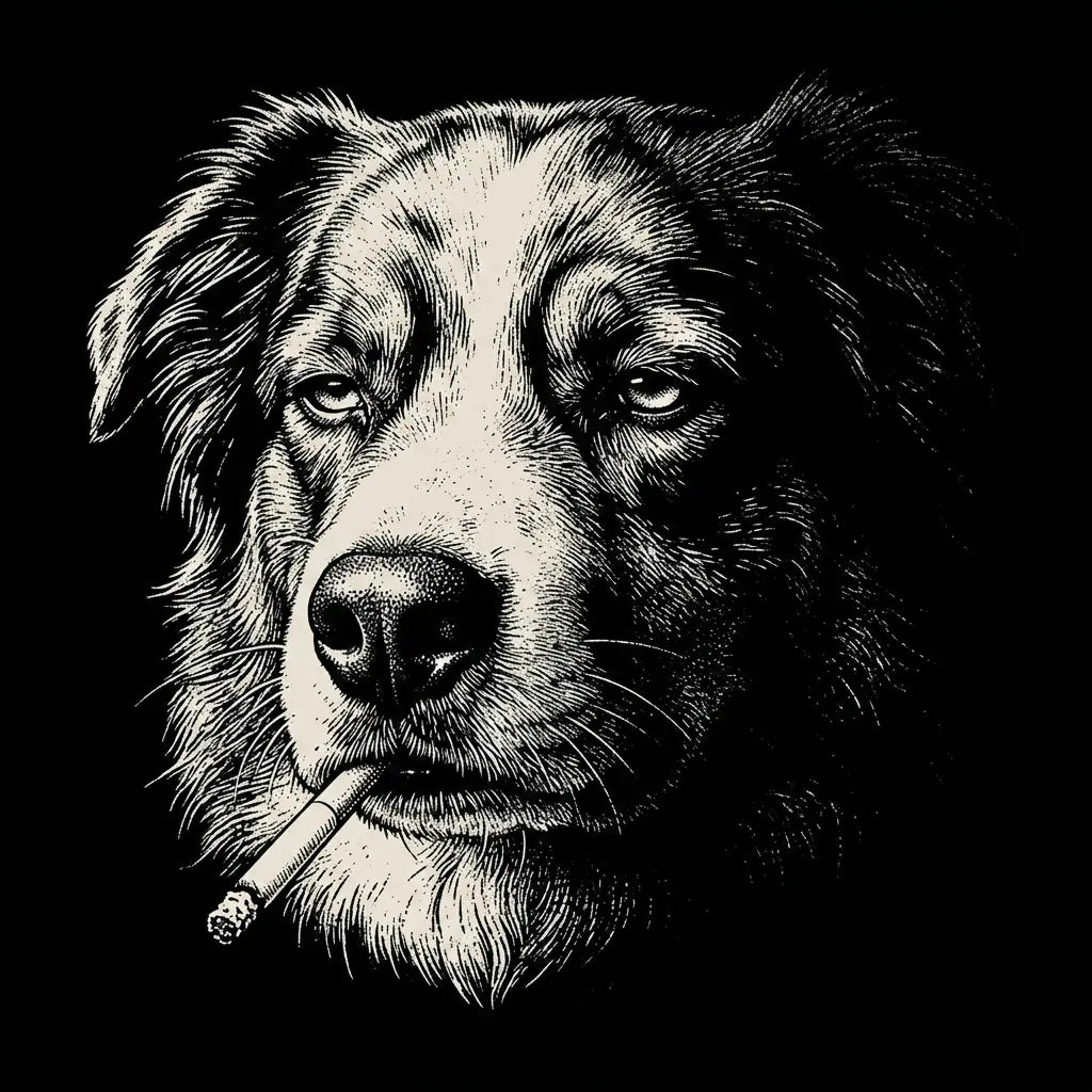 Comfort Colors Funny Vintage Smoking Dog Shirt, Retro Dog Lover Comfort Colors Tee Featuring Multiple Popular Breeds, Cool Canine Graphic T-Shirt, Unisex Pet Lover Gift, Funny Puppy Portrait Shirt for Dog Moms and Dog Dads, Trendy Animal Lover Apparel