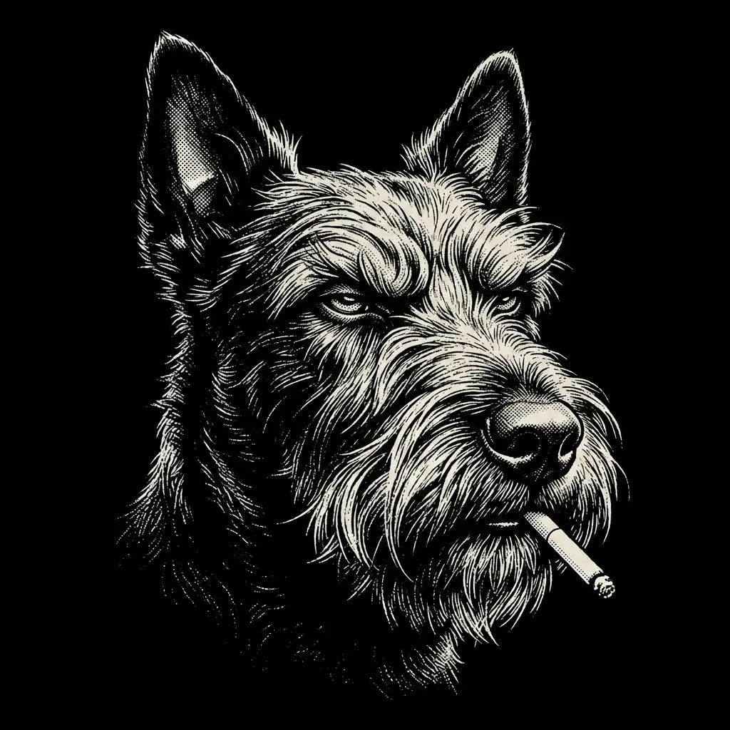 Comfort Colors Funny Vintage Smoking Dog Shirt, Retro Dog Lover Comfort Colors Tee Featuring Multiple Popular Breeds, Cool Canine Graphic T-Shirt, Unisex Pet Lover Gift, Funny Puppy Portrait Shirt for Dog Moms and Dog Dads, Trendy Animal Lover Apparel