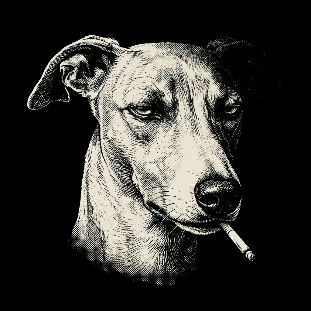 Comfort Colors Funny Vintage Smoking Dog Shirt, Retro Dog Lover Comfort Colors Tee Featuring Multiple Popular Breeds, Cool Canine Graphic T-Shirt, Unisex Pet Lover Gift, Funny Puppy Portrait Shirt for Dog Moms and Dog Dads, Trendy Animal Lover Apparel