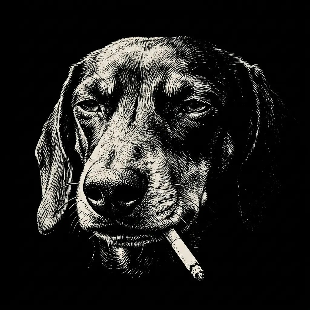 Comfort Colors Funny Vintage Smoking Dog Shirt, Retro Dog Lover Comfort Colors Tee Featuring Multiple Popular Breeds, Cool Canine Graphic T-Shirt, Unisex Pet Lover Gift, Funny Puppy Portrait Shirt for Dog Moms and Dog Dads, Trendy Animal Lover Apparel