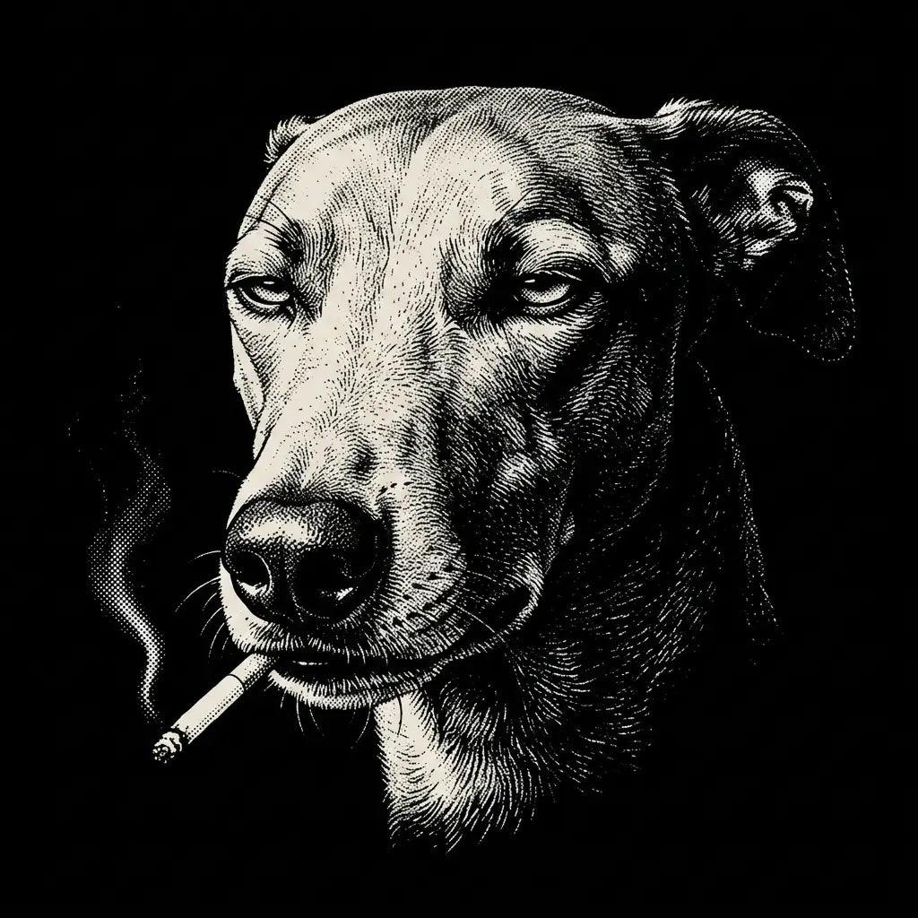 Comfort Colors Funny Vintage Smoking Dog Shirt, Retro Dog Lover Comfort Colors Tee Featuring Multiple Popular Breeds, Cool Canine Graphic T-Shirt, Unisex Pet Lover Gift, Funny Puppy Portrait Shirt for Dog Moms and Dog Dads, Trendy Animal Lover Apparel