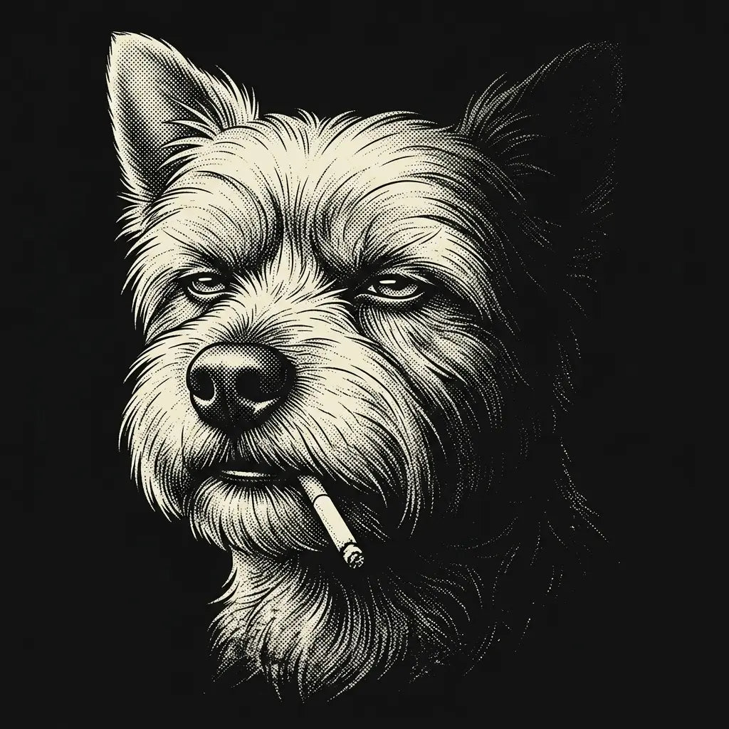 Comfort Colors Funny Vintage Smoking Dog Shirt, Retro Dog Lover Comfort Colors Tee Featuring Multiple Popular Breeds, Cool Canine Graphic T-Shirt, Unisex Pet Lover Gift, Funny Puppy Portrait Shirt for Dog Moms and Dog Dads, Trendy Animal Lover Apparel